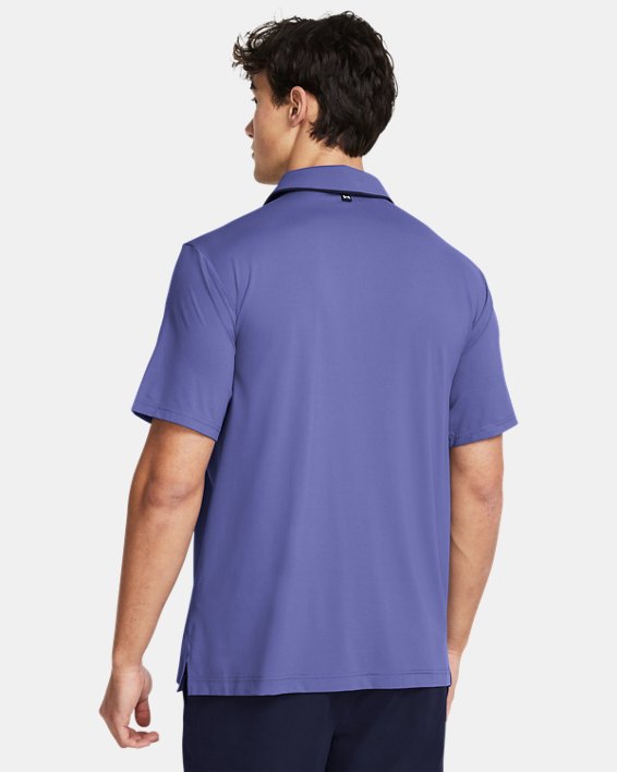 Men's UA Iso-Chill Polo in Purple image number 1